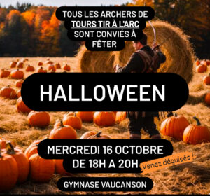 Affiche pour le tir d'Hallowen